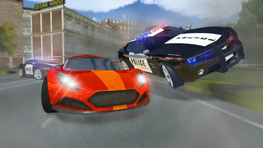 Police Car Chase : Hot Pursuit screenshot 1