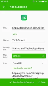 Rolly RSS Reader screenshot 0