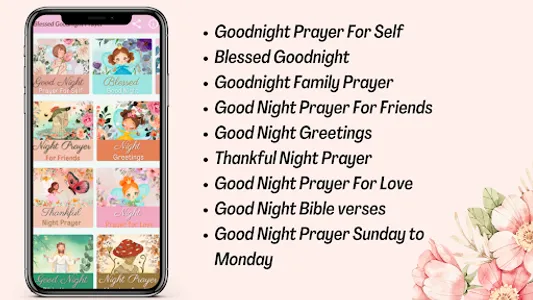 Blessed goodnight prayer screenshot 6