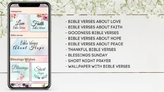 Blessings Bible Verses screenshot 1