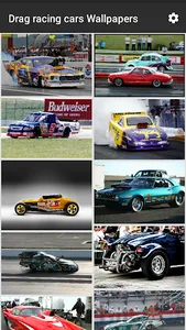 Drag racing cars Wallpapers screenshot 0