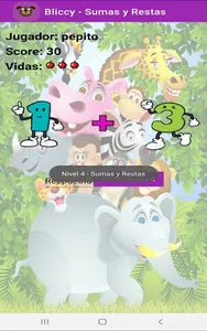Bliccy: Sumas y Restas screenshot 10