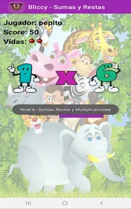 Bliccy: Sumas y Restas screenshot 22