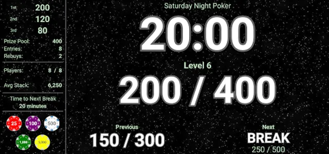 Blinds Are Up! Poker Timer screenshot 0