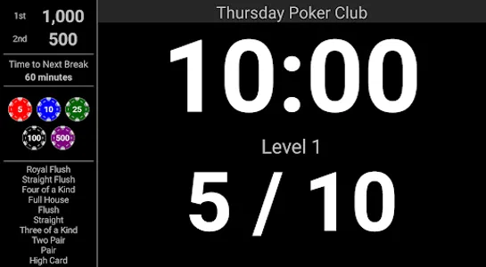 Blinds Are Up! Poker Timer screenshot 12