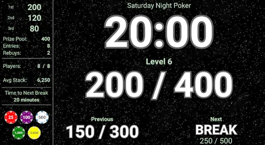 Blinds Are Up! Poker Timer screenshot 8