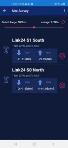 PointLiNQ LTE Link Alignment screenshot 2