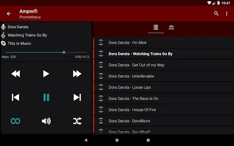 Ampwifi Winamp Remote screenshot 8