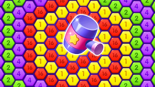 Merge Number - Hexa Puzzle screenshot 8