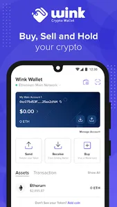 Wink Crypto Wallet screenshot 0