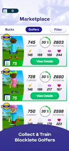 Blocklete Golf screenshot 3