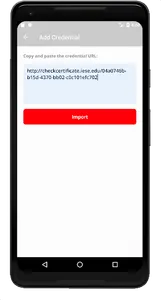 IESE Certificate Wallet screenshot 1