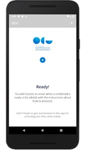 OCU Certificate Wallet screenshot 0