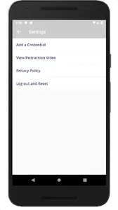 OCU Certificate Wallet screenshot 1