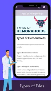 Hemorrhoids and Fissure - Diag screenshot 1