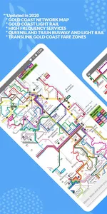 GOLD COAST BUS RAIL MAP OFFLIN screenshot 1