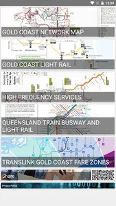 GOLD COAST BUS RAIL MAP OFFLIN screenshot 5