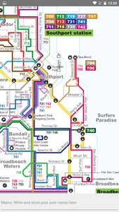GOLD COAST BUS RAIL MAP OFFLIN screenshot 7