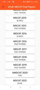 Sindh MDCAT Past Papers screenshot 3