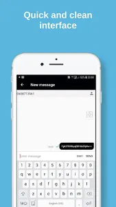 Secure SMS Pro screenshot 1