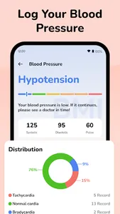 Health Tracker: Blood Pressure screenshot 1