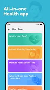 Blood Pressure App screenshot 1