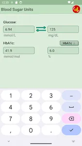 Blood Sugar Unit Converter screenshot 17