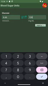 Blood Sugar Unit Converter screenshot 22