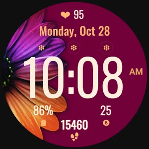Daisy Simple Watchface screenshot 38