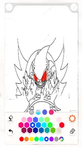 Scary Soniic.EXE Coloring Book screenshot 6