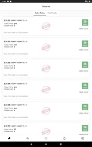 CAMELOT club ticket booking screenshot 6