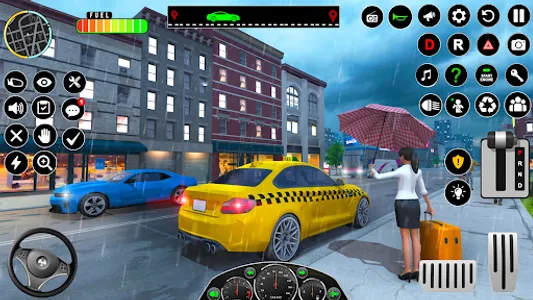 US Taxi Driving: Taxi Game 3D screenshot 12