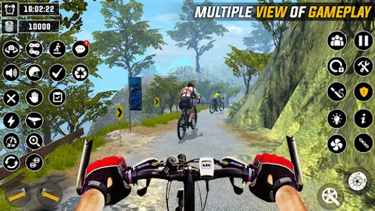 Offroad Cycle: BMX Racing Game screenshot 0