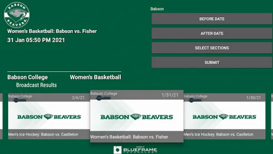 Babson College Sports Network screenshot 1