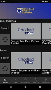 Graceland Sports Network screenshot 0