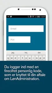 DataLøn lønadministration screenshot 0