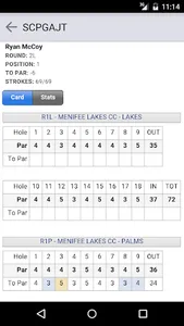 SCPGA Junior Tour screenshot 4