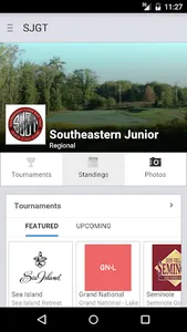 Southeastern Junior Golf Tour screenshot 0