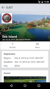 Southeastern Junior Golf Tour screenshot 1