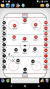 Coach Tactic Board: Hockey screenshot 3