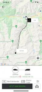 App Taxi BVZ screenshot 2