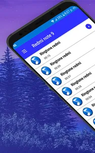 Redmi Note 9 Ringtone App screenshot 1