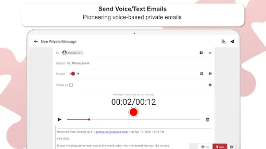 EPRIVO Encrypted Email & Chat screenshot 17