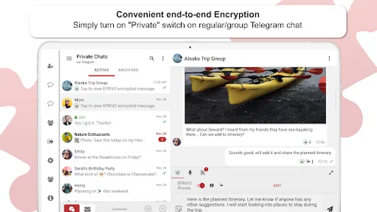 EPRIVO Encrypted Email & Chat screenshot 20