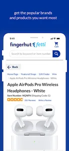 Fingerhut Mobile screenshot 1