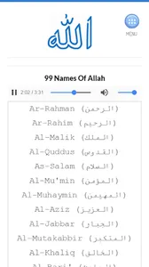 99 Names of Allah screenshot 0