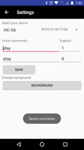 Bluetooth arduino screenshot 2