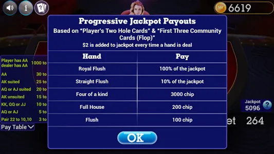 Texas Holdem Progressive Poker screenshot 11