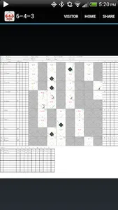 6-4-3 Baseball Scorecard screenshot 4