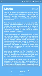Nombres según el Santoral screenshot 2